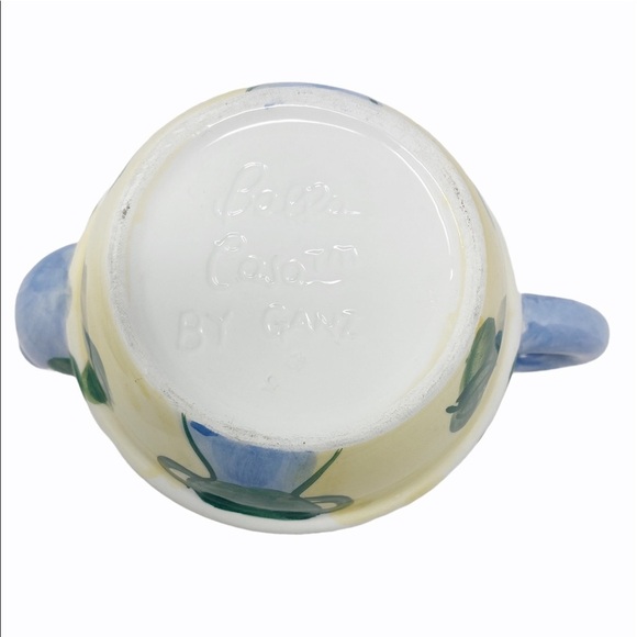 BELLA CASA By GANZ Mini Teapot Hand Painted Floral - Picture 6 of 7